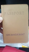 Funda de pasaporte de cuero mate grabada, personalizada, para hombre y mujer, para viaje, tarjetero