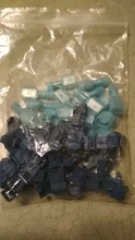 40Pcs/20pair Quick Electrical Cable Connectors Snap Splice Lock Wire Terminals Crimp