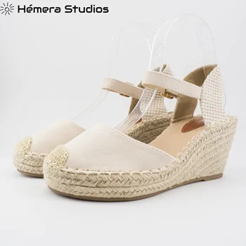 

WOMAN 2019 SUMMER-ESPARTOS PLATFORM-ESPARTO PLATFORM SANDALS CLOG BUCKLE
