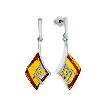 

Silver earrings SUNLIGHT