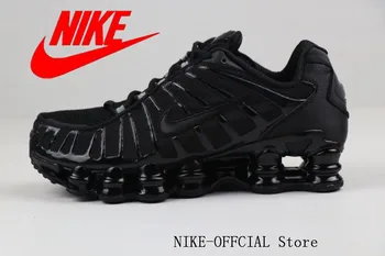 

Original Nike shox TL 1308 air column men's air cushion running shoes size 40-45 triple black
