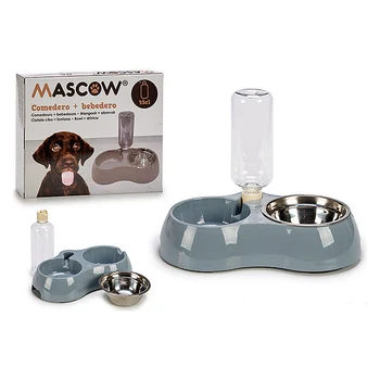 

Pet feeding dish Mascow Grey (30 x 24 x 19 cm)