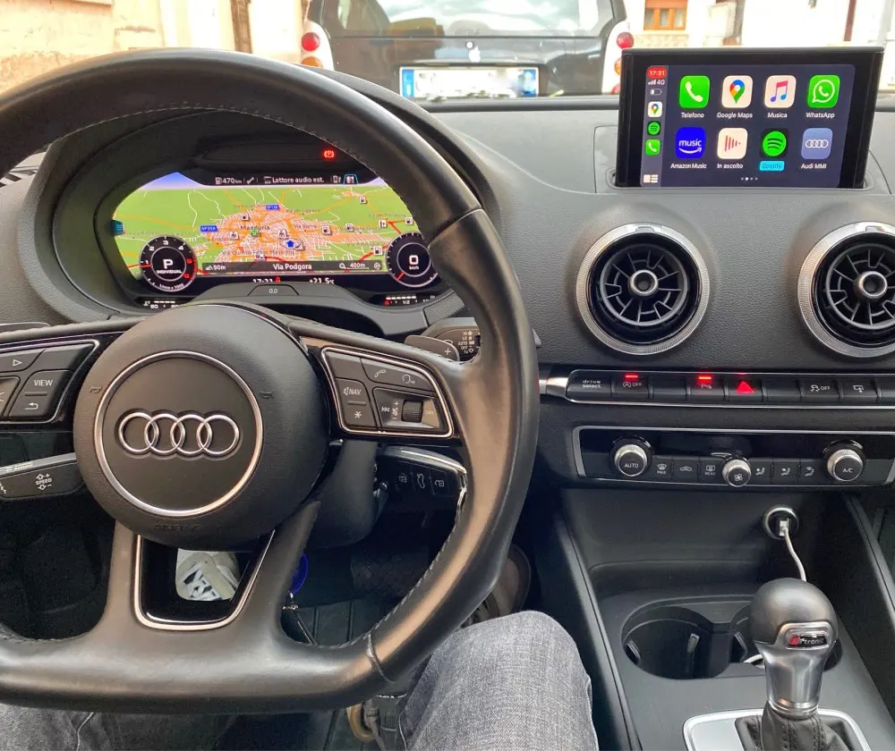 Carlinkit Decoder Wireless CarPlay Android Auto for AUDI A3 Q2 MMI 3G