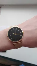 Reloj minimalista de cuarzo para hombre, cronógrafo ultradelgado, sencillo, de negocios, con correa de malla de acero inoxidable, Masculino