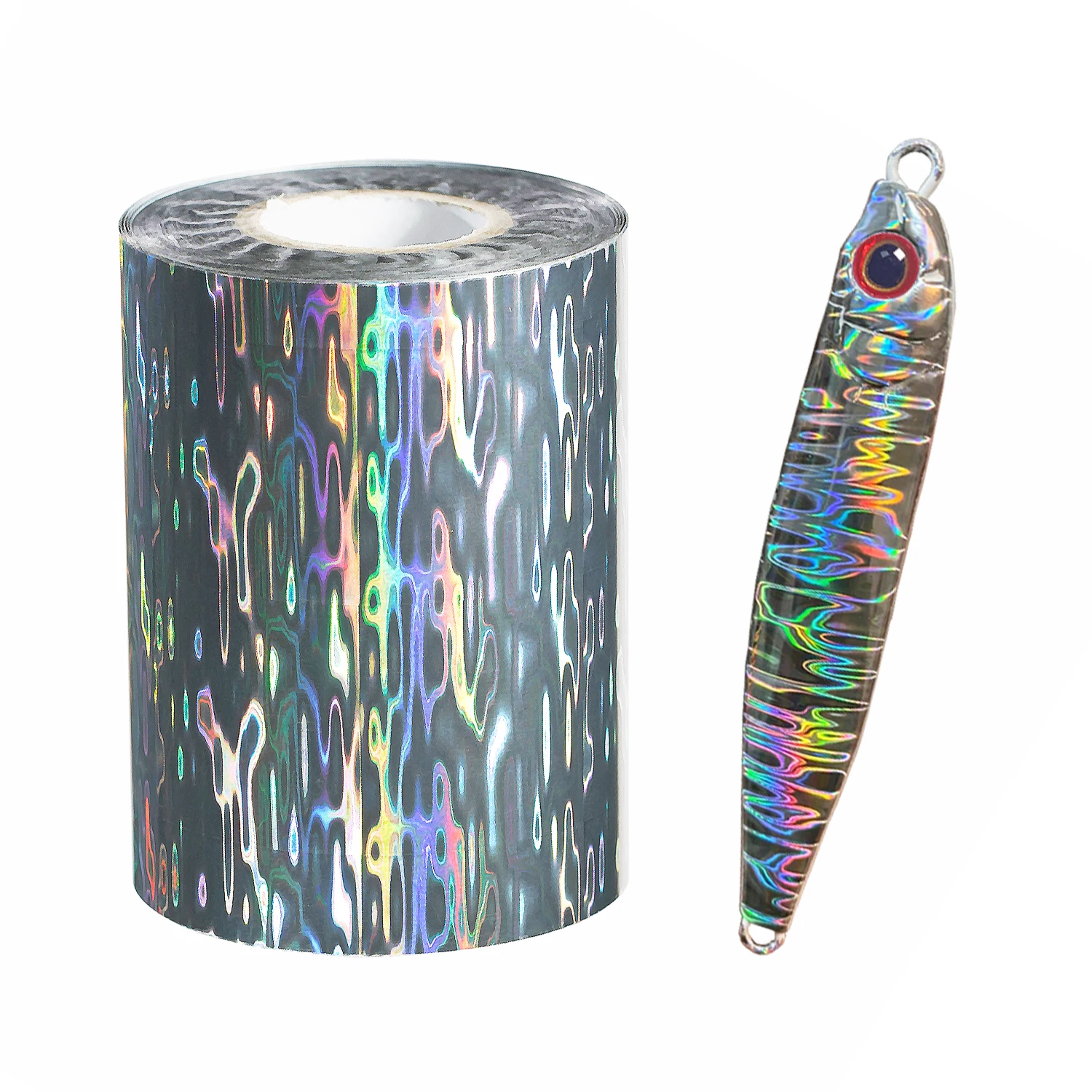 Kingsley Hot Stamping Holographic Foil 3 X 95 most Popular Styles for Fishing  Lures Package of 3 Rolls. FREE Ship 