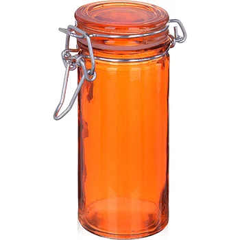 

Jar for bulk 100 ml glass orange Mayer & Boch 27029-4