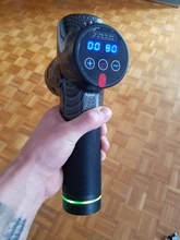 Pistola eléctrica de masaje Fascia para adelgazar, masajeador corporal, cuello, parte trasera del pie, pierna, hombros, pistola de masaje muscular, masajeadores de percusión para mujer