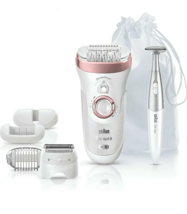 

Braun Epilator for Women, Hair Removal for Women, Silk-épil 9-890 SensoSmart