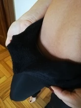 Invierno cálido de talla grande Leggins Color sólido terciopelo de las mujeres mallas de cintura alta elástico negro dropshipping. Exclusivo.