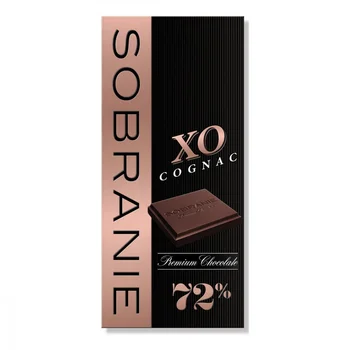 

Chocolate Sobranie "XO cognac", bitter, with cognac, 90 gr