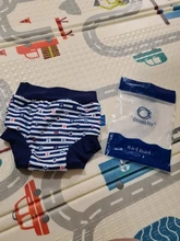 Bebé niños a prueba de fugas de formación pantalones bragas pañales pañal de tela reutilizable pañales lavable de natación de cintura alta Bañadores