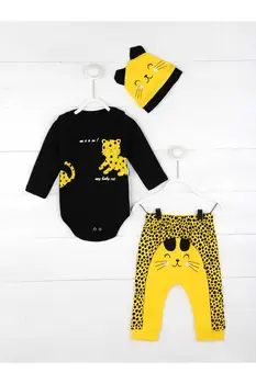 

Yellow Baby Boy 3 PCs Set