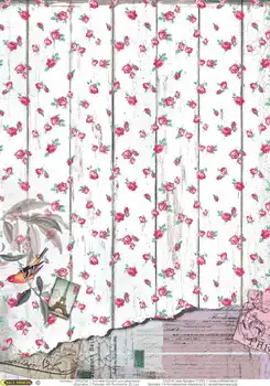 

Rice paper for Decoupage "" craft Premier "", A3, "shatoru" 25 g/m, art. Cpd0746