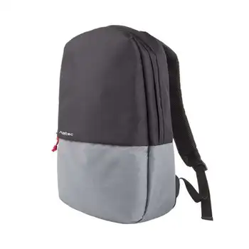 

Backpack natec nto-1123 gaur black gray-11 l-for laptops up to 15.6 '/39.6cm - band for trolley - nylon