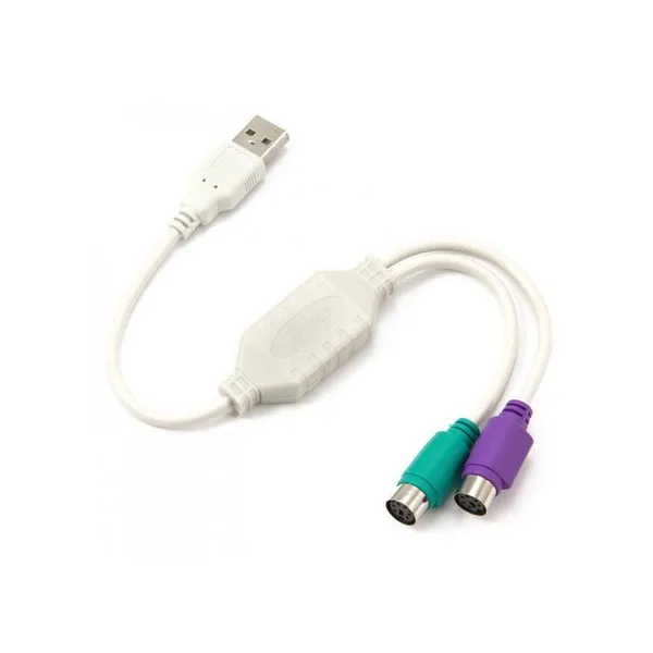 PS/2 A USB конвертер GEMBIRD UAPS12 30 см белый