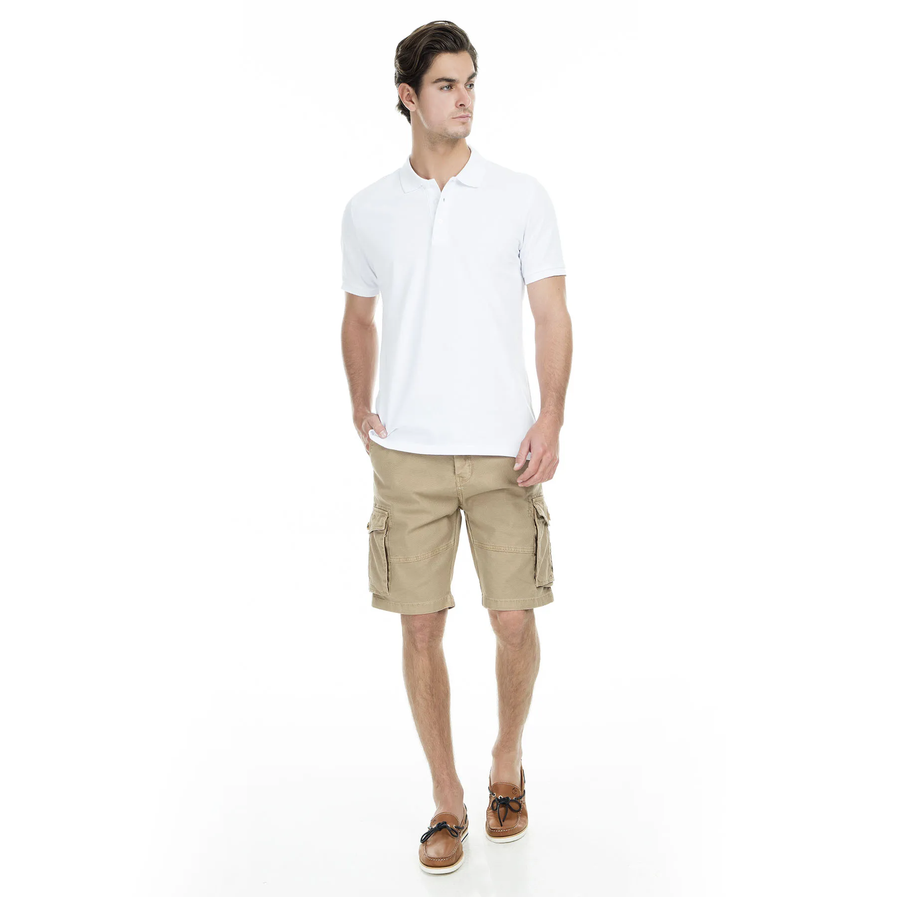 Beige Мужские капри Polo Club Buratti 193WE3378 - Color: Beige