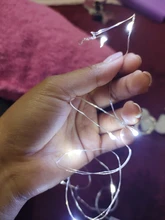 Fairy-String-Lights Garland Battery-Powered Copper-Wire LED USB Indoor-Decorations New-Year-Lights