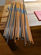 600-700-800 Pure Arrow Carbon-Arrow-Shafts Archery Bow Hunting Spine-250-300-340 Nocks