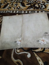 16 unids/lote vintage loto carta de papelería de papel de escribir letras de papel de la Oficina de la escuela suministros