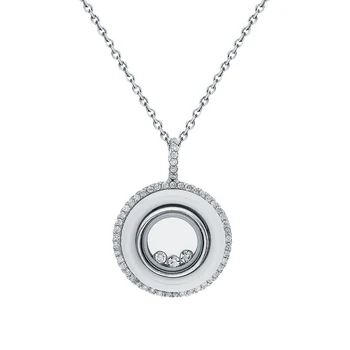 

Silver Pendant with cubic zirconia sunlight sample 925