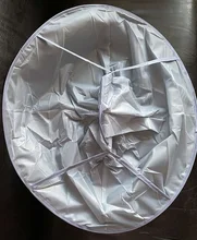 Ropa de peluquería para adultos, capa de corte de pelo transpirable tridimensional de 60cm, color gris medio, venta al por mayor