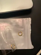 Pendientes de aros dorados para mujer y hombre, de Plata de Ley 925, chapados en oro, aretes circulares redondos, aros, anillos aretes, joyería