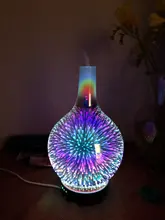 Diffuser-Mist-Maker Aroma-Diffuser Air-Humidifier Firework Essential-Oil Glass Ultrasonic