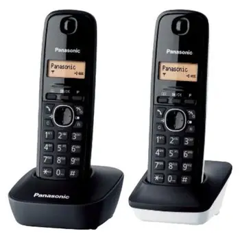 

Wireless Phone Panasonic KX-TG1612SP1 Black White (2 pcs)
