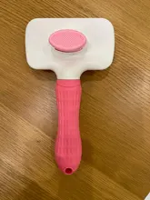 Slicker Brush Removes Grooming Comb Massage-Particles Dog Loose-Hair Self-Cleaning Circulation