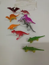 10 unids/lote lote Mini modelo de dinosaurio de los niños juguetes educativos lindo simulación Animal pequeñas figuras para niño regalo para juguetes de los niños