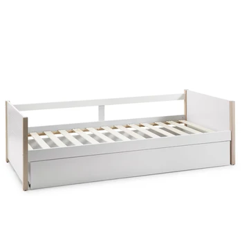 

Bed Nest Youth Daniela 90X190, white Color, dimension: 200cm (long), 98,5cm (width) and 62cm (high)