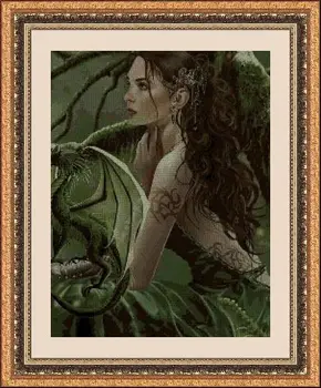 

CROSS STITCH KIT PANDATHREAD FAIRIES AND ANGELES 32871