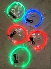 Dog-Collar Flashing Pet-Dog Glowing Night-Safety Rechargeable Luminous LED Usb