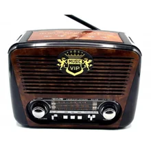 Радиоприемник ретро GOLON+USB+SD+фонарик+аккумулятор RX-436