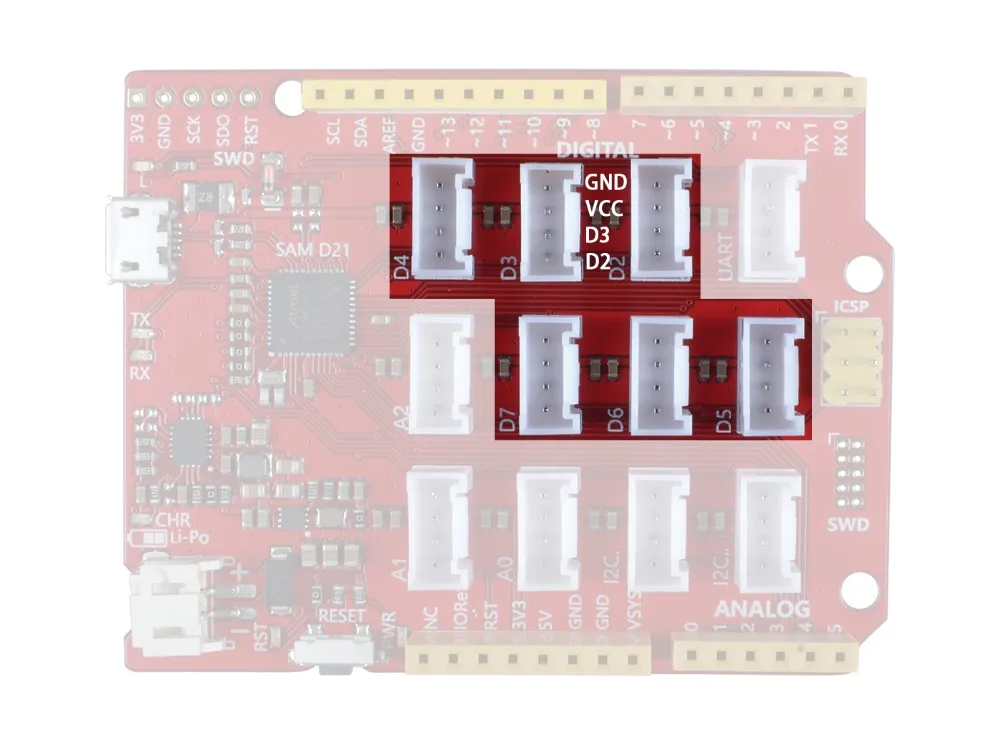 ShenzhenMaker магазин лотоса Cortex-M0+ макетная плата, Arduino, совестимая плата, украшенное мозаикой из драгоценных камней, 12 роща разъемы