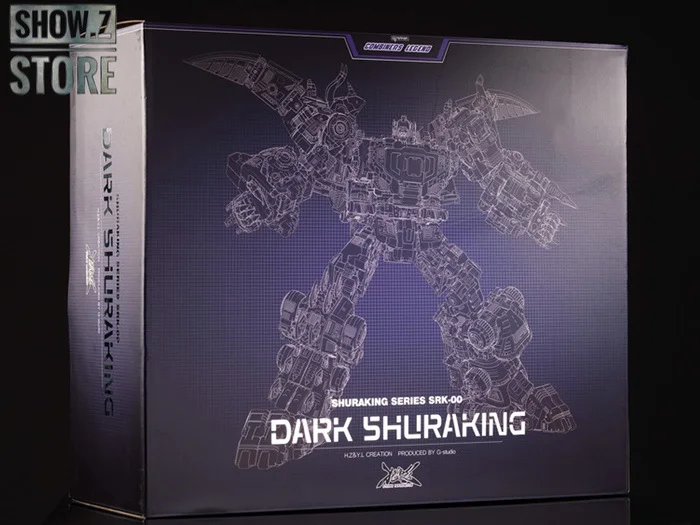 [Show. Z Store] G-Creation GCreation SKR-00 SKR00 Dark Shuraking Volcanicus Combiner Подарочная коробка набор из 5 трансформационных экшен