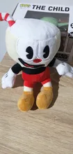 13 estilo Cuphead juguetes de peluche de felpa muñeca Mugman el cáliz suave juguetes de peluche dulce muñeca de dibujos animados para chico regalos de Navidad para niños