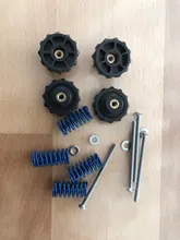 Spring-Knob-Parts Nuts Screws Screw-Calibration-Accessories Leveling Printers Heat-Bed