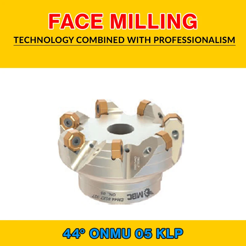 TK ON.05 006 FACE MILLING EM44 125X9 040 ON.0505
