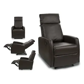 

Armchair Polyskin 3 (0,94 x 1,01 x 0,64 cm) Brown