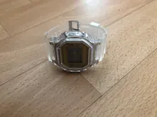 Relojes electrónicos para hombre y mujer, pulsera Digital LED transparente con correa de silicona de oro rosa, reloj deportivo femenino