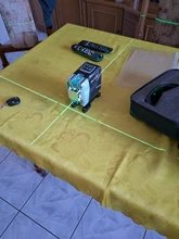 DEKO 12 líneas 3D nivel láser verde líneas horizontales y Cruz Vertical 520nm,Auto autonivelante, alta precisión (serie DKLL12tdP02)