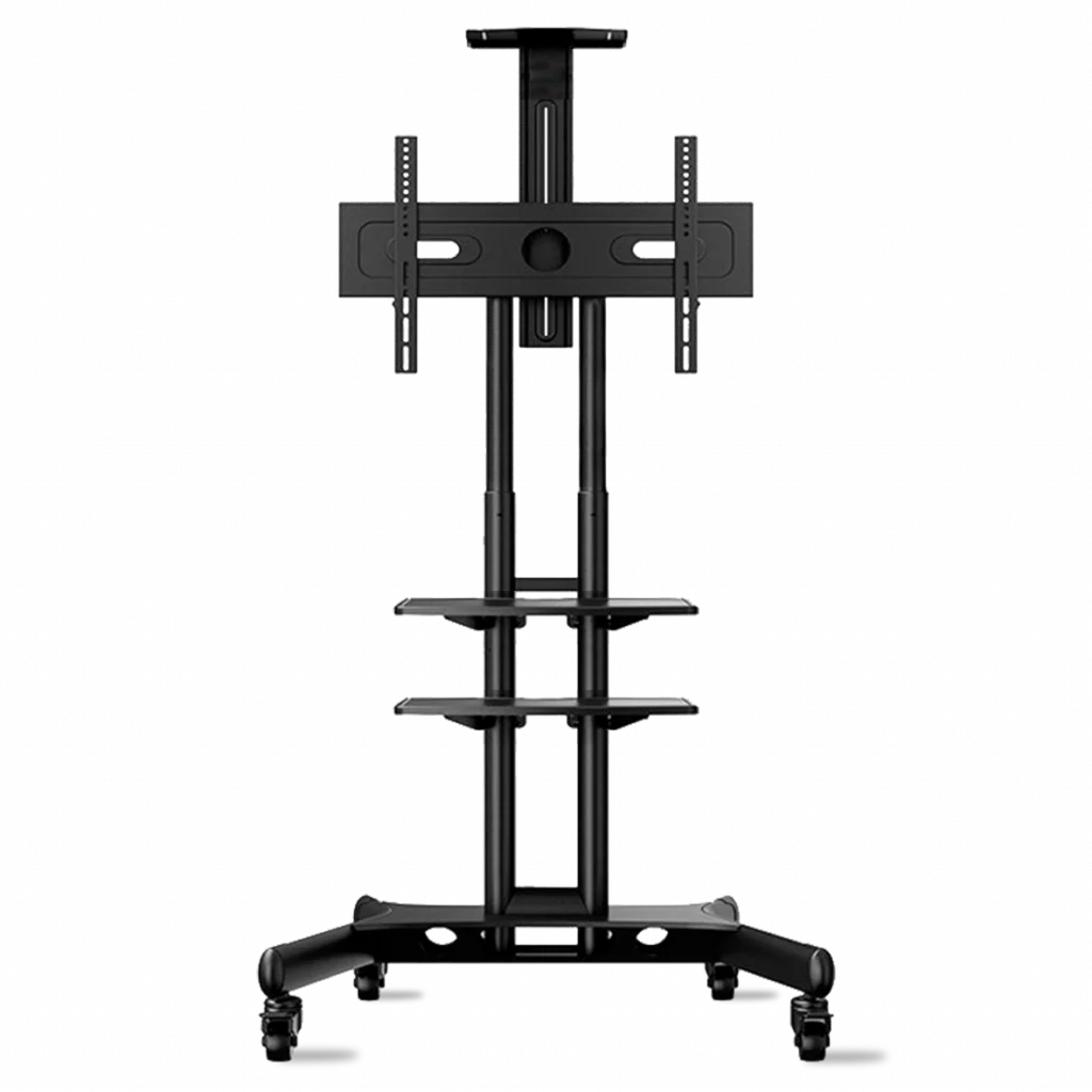 ONKRON стойка для телевизора с кронштейном 32"-65", мобильная, чёрная TS1552