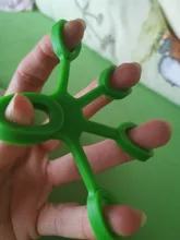 Expansor de mano de silicona para entrenamiento con los dedos, bandas de resistencia para fuerza, ejercicio de muñeca, Fitness, 1 Uds.