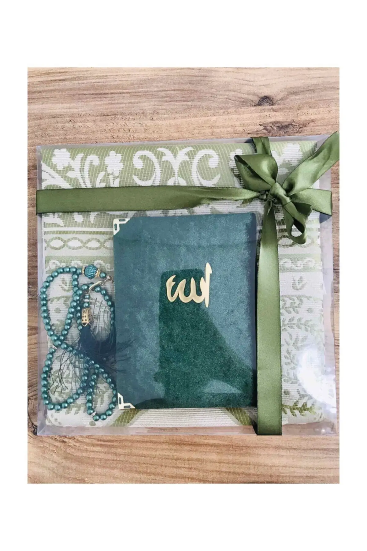 Reducido Alfombra de oración Rosario Yaseen libro regalo Set (regalo musulmán islámico سجاد صلاة مسلم هدية إسلامية sijad salat musulmán hadiat) mewlid Turquía 9YaLQVBwY7p