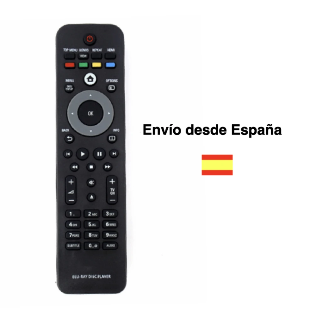 Mando a distancia dvd control remoto universal para Philips nuevo blu ray Bluray Blu-ray