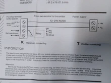 DIYSECUR-Sensor Detector infrarrojo de seguridad para puerta de garaje, fotocélula infrarroja de seguridad para puerta, IP55