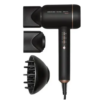 

28050 hair dryer Cecotec Bamba IoniCare 6000 Rockstar Fire 1800W Black