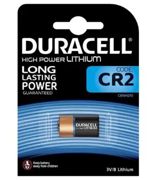 

Pila Duracell bateria original Litio Especial CR2 3V en blister 1X Unidad