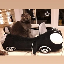 Dog-Beds Pet-Products Puppy-Cat-House Cama Cats Dogs Small Luxury Cushion Dog-Sleeping-Kneel